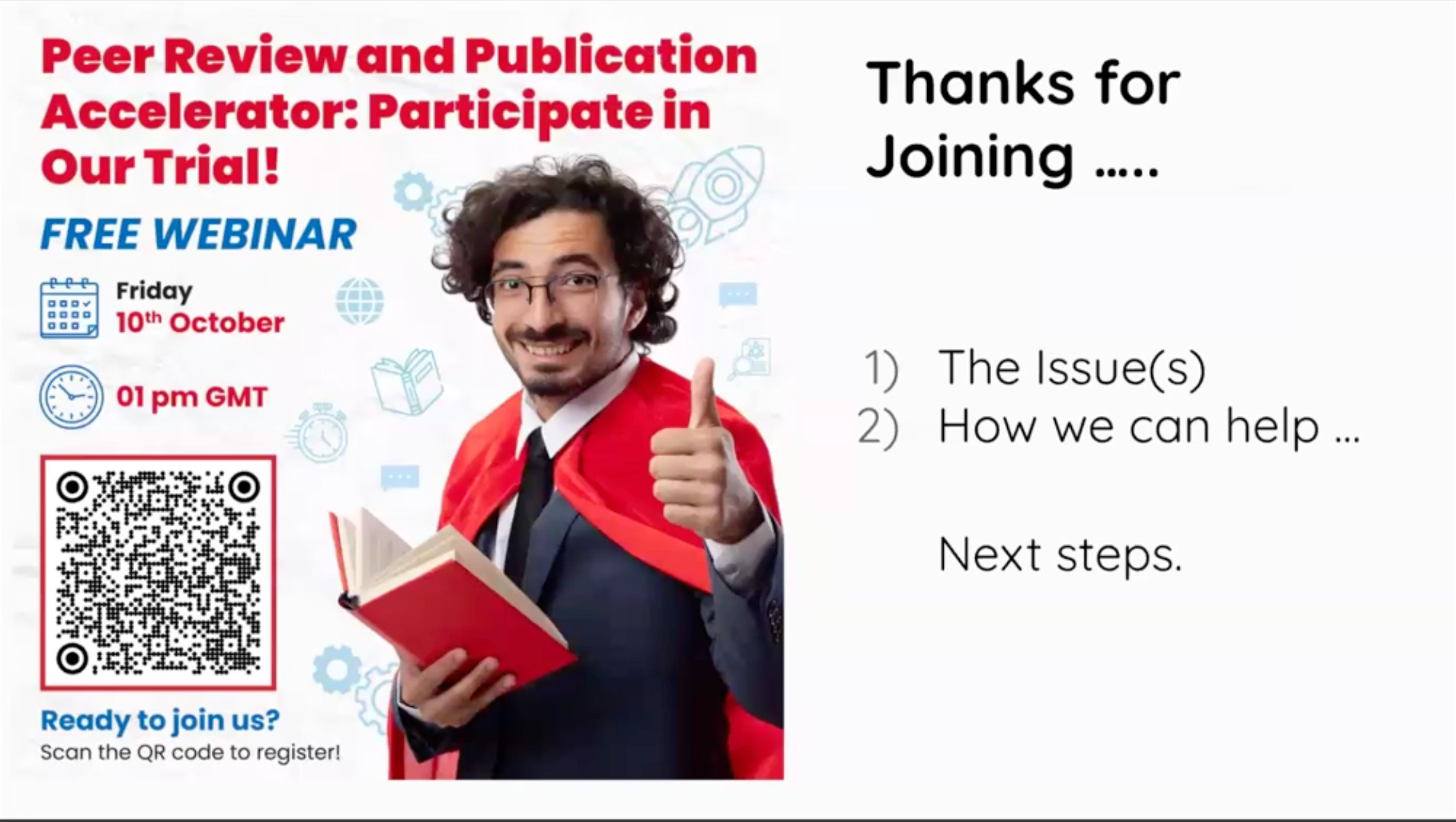 Time to take back control over the publication process.